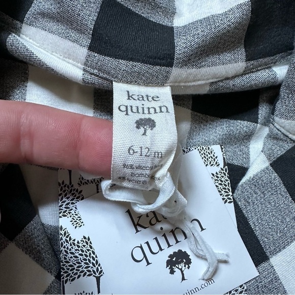 Kate Quinn Plaid Bamboo Blazer New - Picture 4 of 5